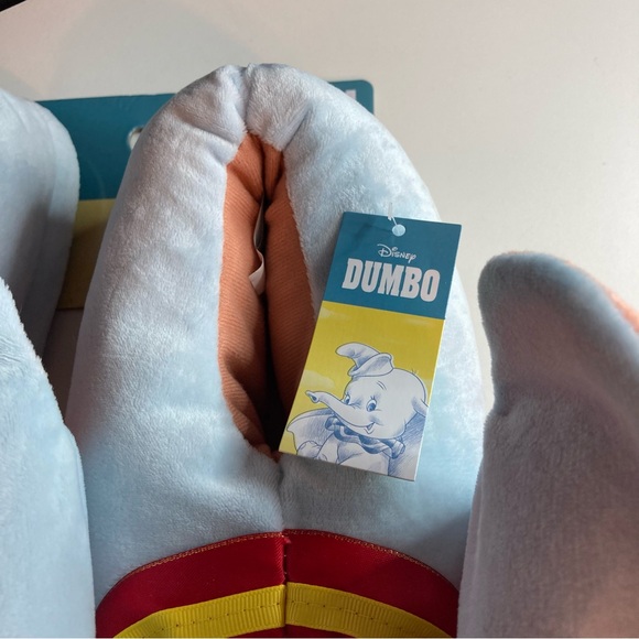 Disney Dumbo Plush Slippers Adult Women Size M 7/8 - Picture 3 of 8